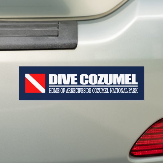 Dive Cozumel DF2 Autoaufkleber (Auf Auto)