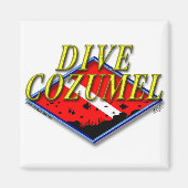 Dive Cozumel Magnet (Vorne)