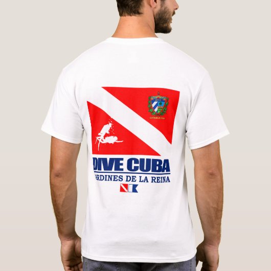 Dive Cuba T-Shirt (Rückseite)