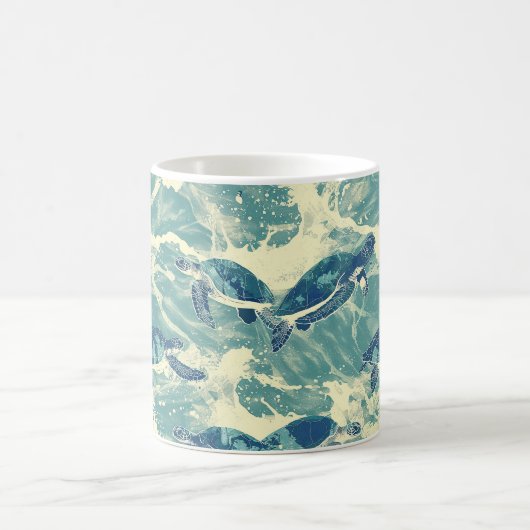 Dive Deep - Sea Turtle Coffee Companion Kaffeetasse (Mittel)