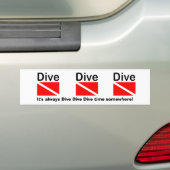 DIVE DIVE DIVE - AUTOAUFKLEBER (Auf Auto)