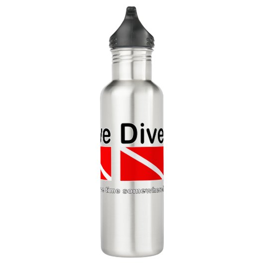 DIVE DIVE DIVE Edelstahlwasserflasche Edelstahlflasche (Rechts)