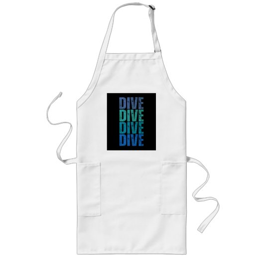 DIVE DIVE LANGE SCHÜRZE (Vorne)