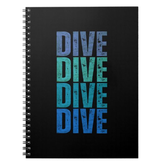 DIVE DIVE NOTIZBLOCK (Vorderseite)