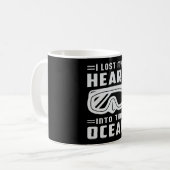 Dive Diver Scuba Diving Funny Diving Sea Geschenk Kaffeetasse (Vorderseite Links)