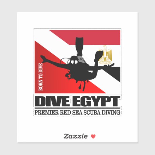 Dive Egypt DF2 Aufkleber (Blatt)
