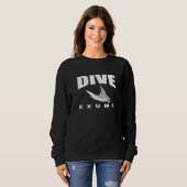 Dive Exuma Scuba Diving at Exuma with Manta Rays Sweatshirt (Vorne ganz)