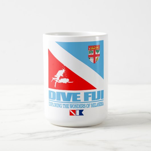 Dive Fiji Kaffeetasse (Mittel)