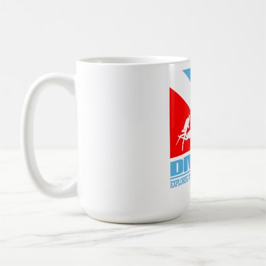 Dive Fiji Kaffeetasse (Links)