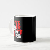 Dive Hair Don't Care  Kaffeetasse (Vorderseite Links)