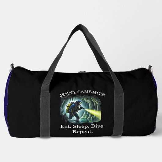 Dive Hard: Ocean Adventures erwarten Sie! Duffle Bag (Vorderseite)