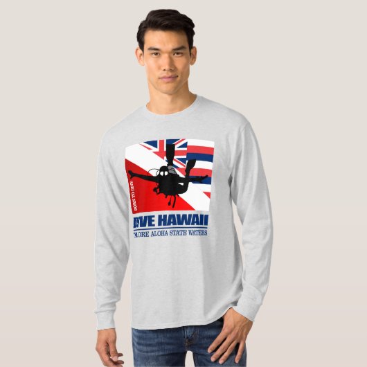 Dive Hawaii DF2 T-Shirt (Vorne ganz)