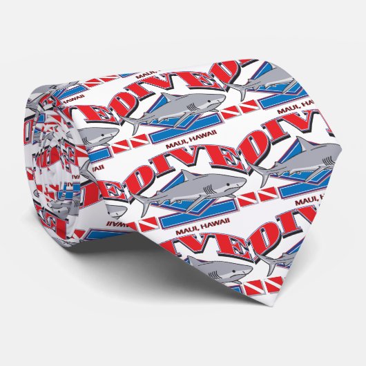 Dive Hawaii, Krawatte (Gerollt)