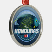 Dive Honduras (DD2) Ornament Aus Metall (Rechts)