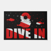 Dive In Doormat, Cool Diving Fußmatte (Vorderseite)