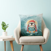 Dive Into A Good Story Reading Penguin Pillow Kissen (Stuhl )