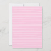 Dive Into Seven Tropical Beach 7th Birthday Party Einladung (Rückseite)