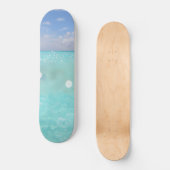Dive into the Caribbean Sea Bliss 1 Skateboard (Vorderseite)