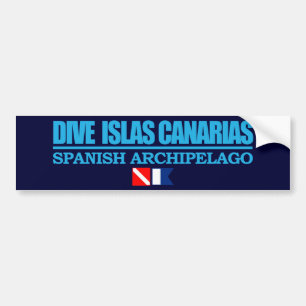 Dive Islas Canarias Autoaufkleber