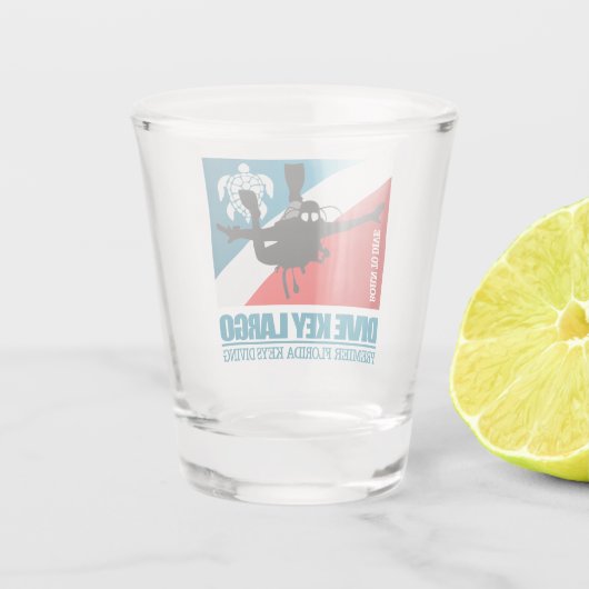 Dive Key Largo DF2 Schnapsglas (Rückseite)