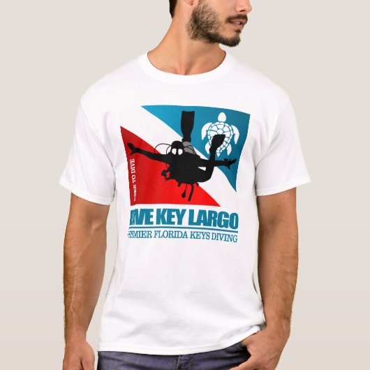 Dive Key Largo DF2 T-Shirt (Vorderseite)