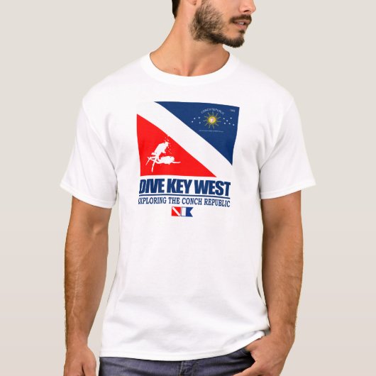 Dive Key West Apparel T-Shirt (Vorderseite)
