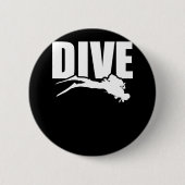 Dive Liebe Scuba Diving Explorer Button (Vorderseite)