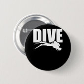 Dive Liebe Scuba Diving Explorer Button (Vorne & Hinten)