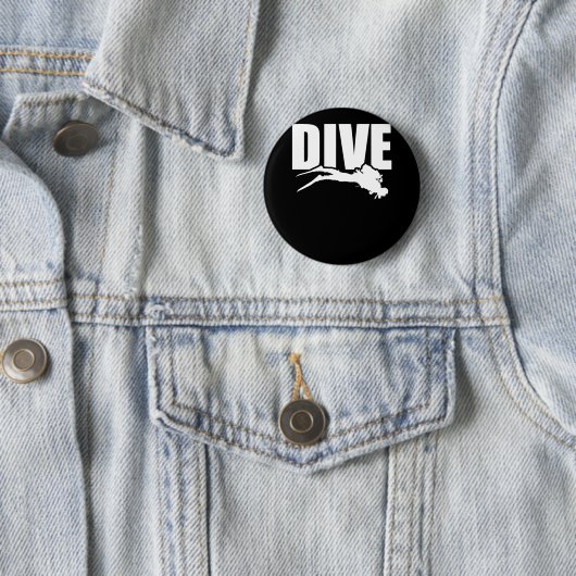 Dive Liebe Scuba Diving Explorer Button (Beispiel)