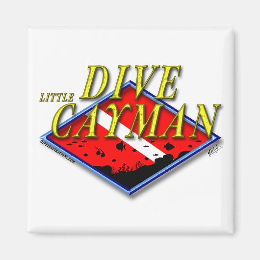 Dive Little Cayman Magnet (Vorne)