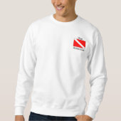 Dive McMurdo Station, Antarctica Sweatshirt (Vorderseite)