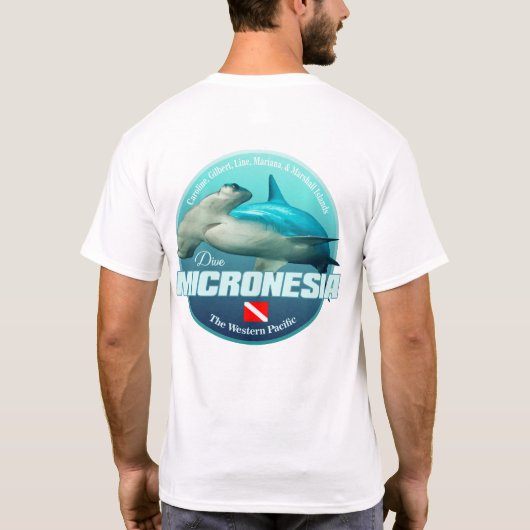 Dive Micronesia (DD2) T-Shirt (Rückseite)