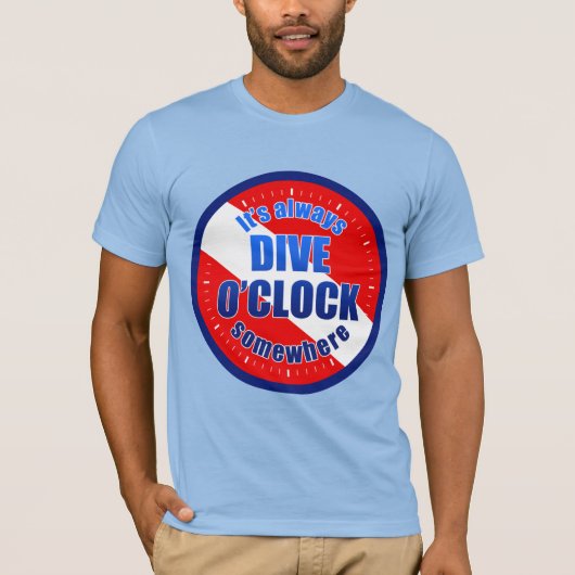 Dive O'Clock T-Shirt (Vorderseite)