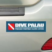 Dive Palau DF2 Autoaufkleber (Auf Auto)