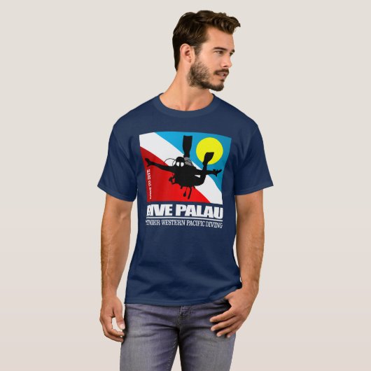 Dive Palau DF2 T-Shirt (Vorne ganz)