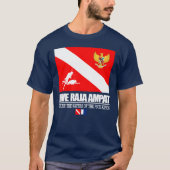 Dive Raja Ampat (sq) T-Shirt (Vorderseite)