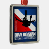 Dive Roatan DF2 Ornament Aus Metall (Rechts)