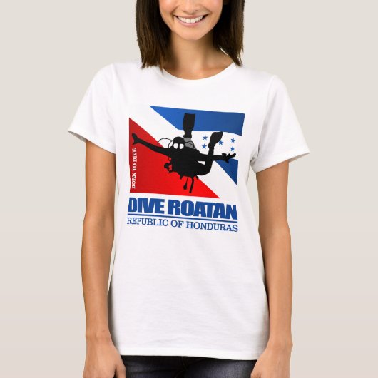 Dive Roatan DF2 T-Shirt (Vorderseite)