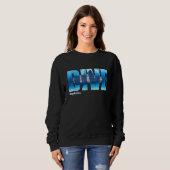 DIVE Seychelles SCUBA Diving Snorkeling Sweatshirt (Vorne ganz)