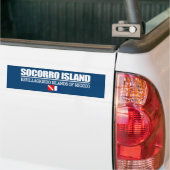 Dive Socorro Island (sq) Autoaufkleber (Auf Lkw)