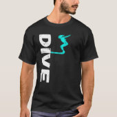 Dive Springboard Diving Board Plattform Tauchen T-Shirt (Vorderseite)