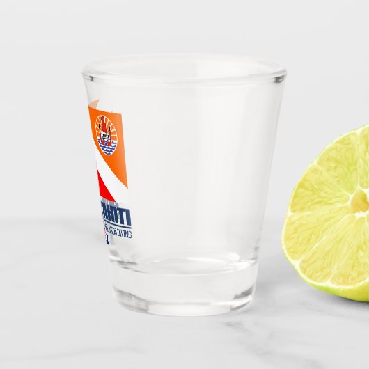 Dive Tahiti (sq) Schnapsglas (Rechts)