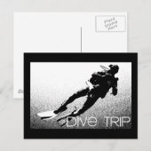 Dive Trip Postkarte (Vorne/Hinten)
