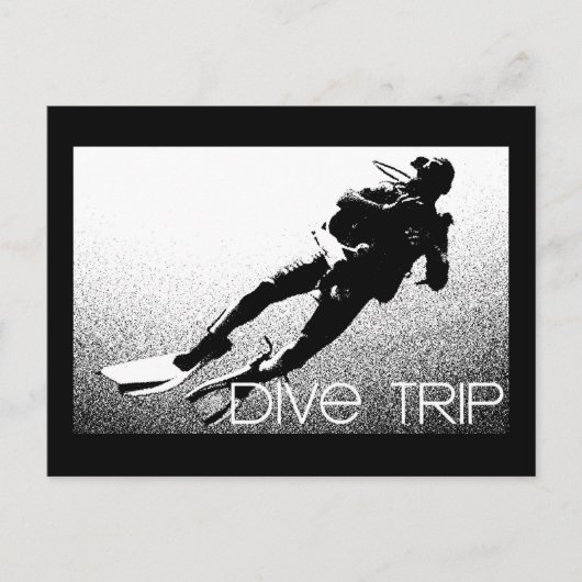 Dive Trip Postkarte (Vorderseite)