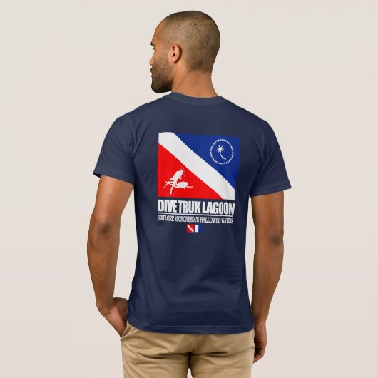 Dive Truk Lagoon T-Shirt (Schwarz voll)