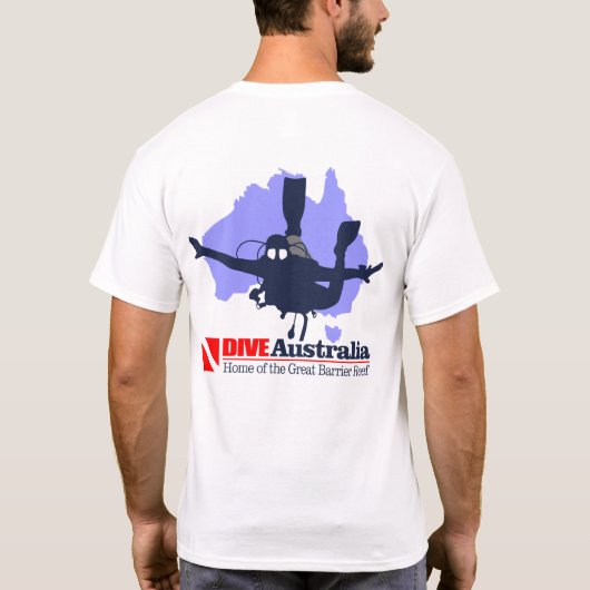 DIVEAustralia 2 T-Shirt (Rückseite)