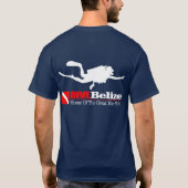 DIVEBelize T-Shirt (Rückseite)