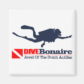 DIVEBonaire Magnet (Vorne)