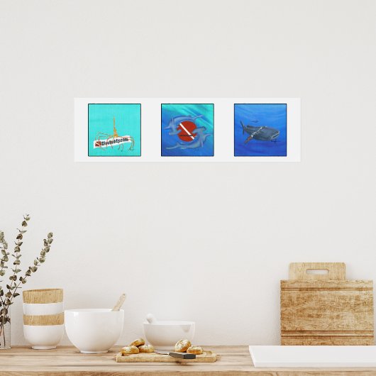 DiveBuddy.com Poster (Küche)