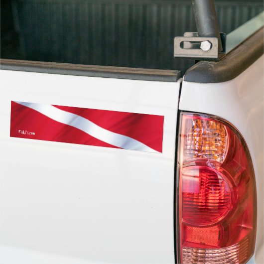 DiveFlag Autoaufkleber (Auf Lkw)